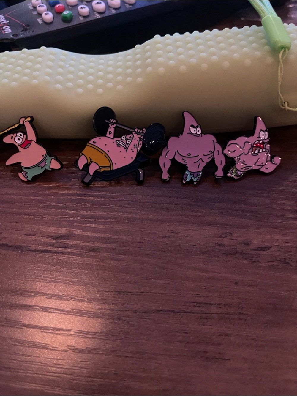 SpongeBob Patrick Star Enamel Pin Set - 4 Pack